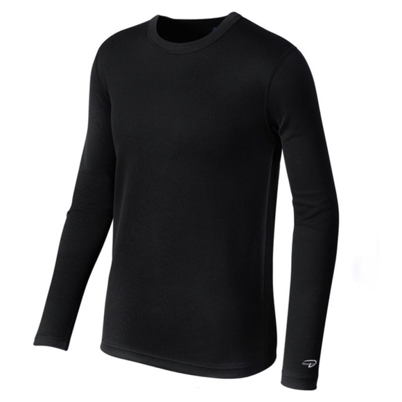 Duofold Varitherm Thermal Top Long Sleeve Crew Moisture Wicking Black Youth XS - Picture 3 of 16